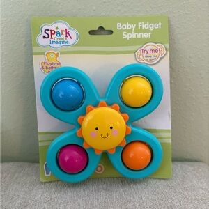 Baby Fidget Spinner - Blue, Yellow, Pink, orange